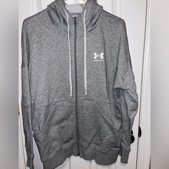 Under Armour Women's 
Rival Fleece Full Zip Hoodie - Picture 5 of 11